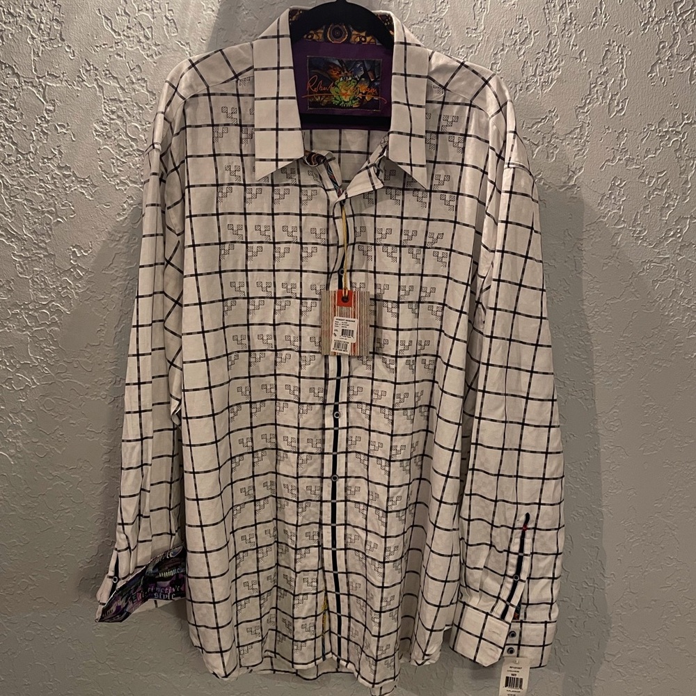 Robert Graham White Alvor Button-Up Shirt